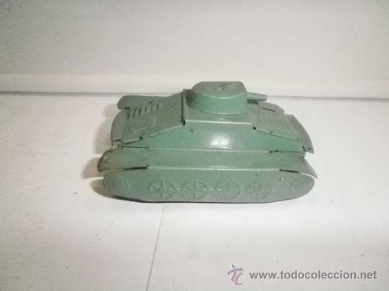 Juguetes antiguos de hojalata: TANQUE DE RICO . - Foto 1