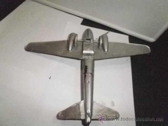 Juguetes antiguos de hojalata: AVION  N-159 - Foto 3