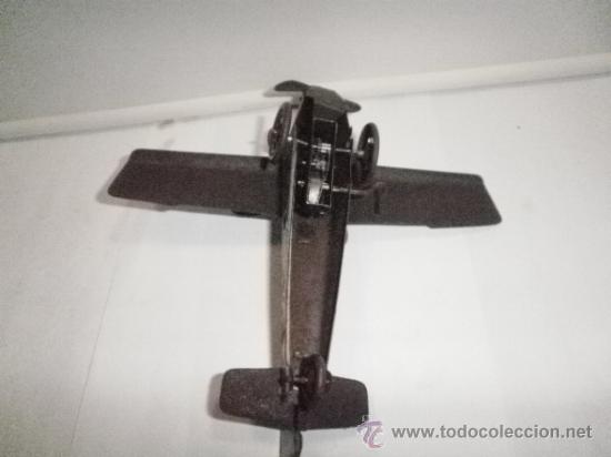 Juguetes antiguos de hojalata: AVION  DE RICO - Foto 3