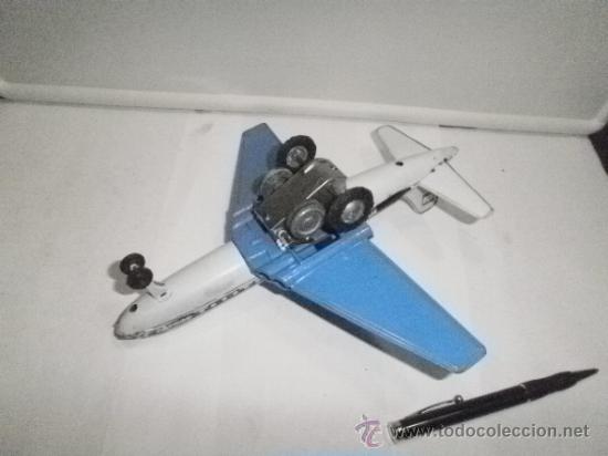 Juguetes antiguos de hojalata: AVION DE RICO - Foto 3
