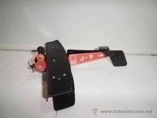 Juguetes antiguos de hojalata: AVION HOJALATA - Foto 4