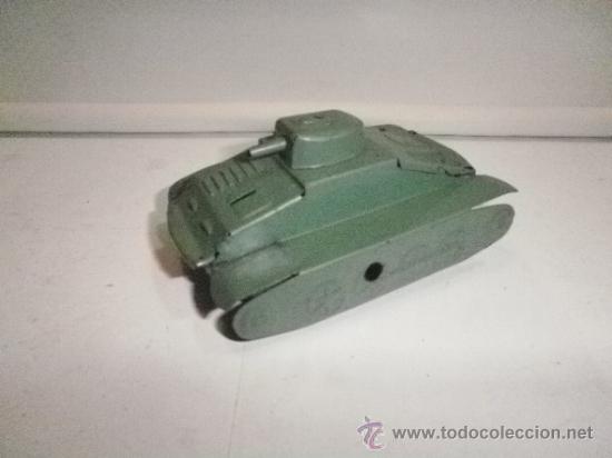 Juguetes antiguos de hojalata: TANQUE DE RICO . - Foto 2