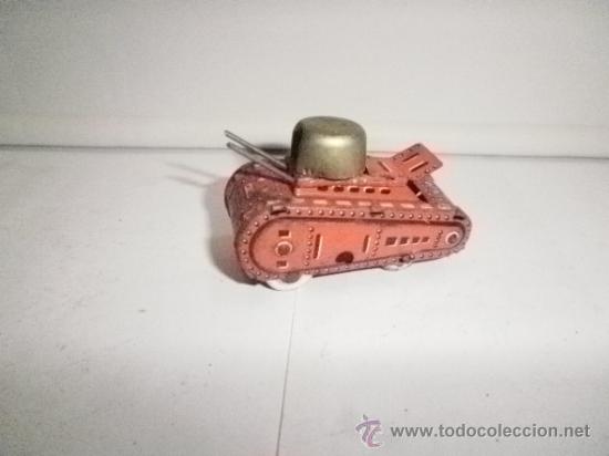 Juguetes antiguos de hojalata: TANQUE - Foto 2