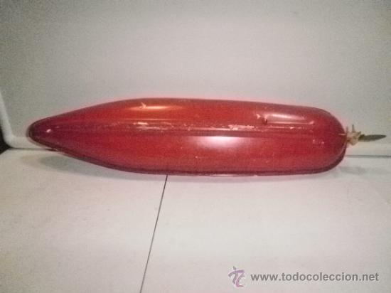 Juguetes antiguos de hojalata: LANCHA DE RICO - Foto 3