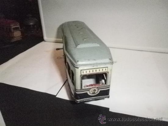 Juguetes antiguos de hojalata: TRANVIA  DE RICO - Foto 4