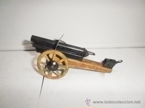 Juguetes antiguos de hojalata: CA&Ntilde;ON DE HOJALATA - Foto 2