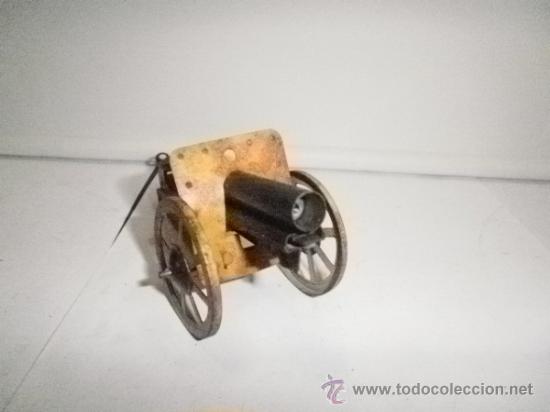 Juguetes antiguos de hojalata: CA&Ntilde;ON DE HOJALATA - Foto 3