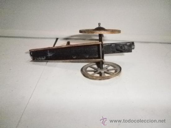 Juguetes antiguos de hojalata: CA&Ntilde;ON DE HOJALATA - Foto 4