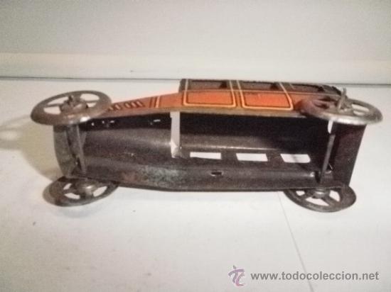 Juguetes antiguos de hojalata: TAXI RICO - Foto 5