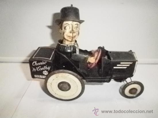 Juguetes antiguos de hojalata: CHARLIE Mc CARTHY - Foto 1