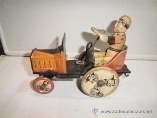 Juguetes antiguos de hojalata: POLICIA U.S.A. - Foto 1