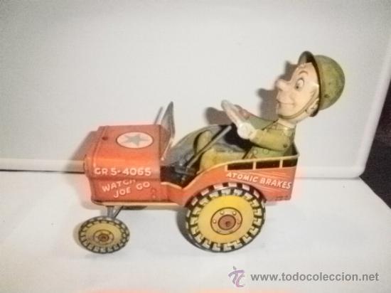 Juguetes antiguos de hojalata: G.I. JOE MADE IN U.S.A. - Foto 1