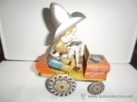 Juguetes antiguos de hojalata: RODEO  JOE MADE IN U.S.A. - Foto 2