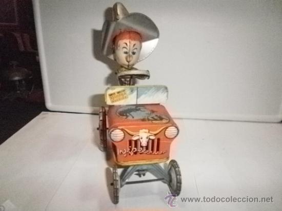 Juguetes antiguos de hojalata: RODEO  JOE MADE IN U.S.A. - Foto 3