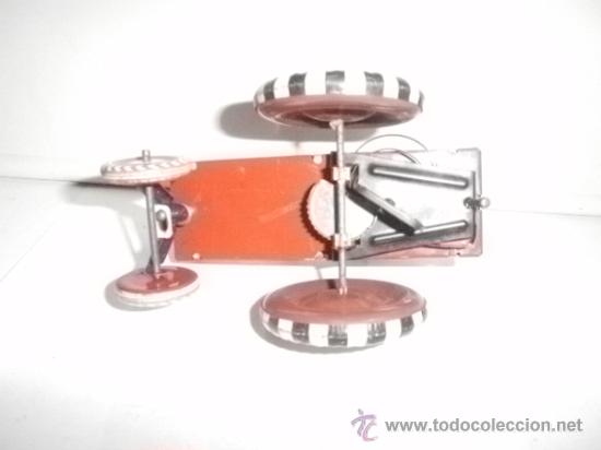 Juguetes antiguos de hojalata: CHICA CON COLETA - Foto 3