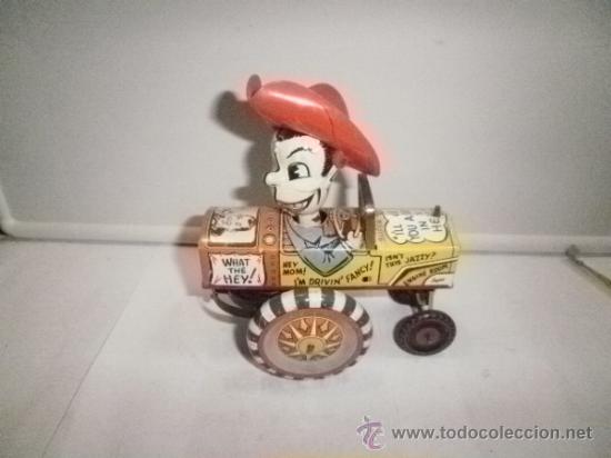 Juguetes antiguos de hojalata: JINETE MILTON BERLE - Foto 2