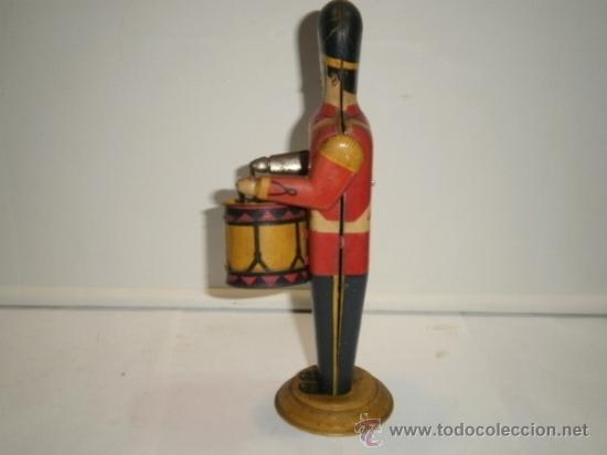 Juguetes antiguos de hojalata: TAMBORILERO DE RICO - Foto 4