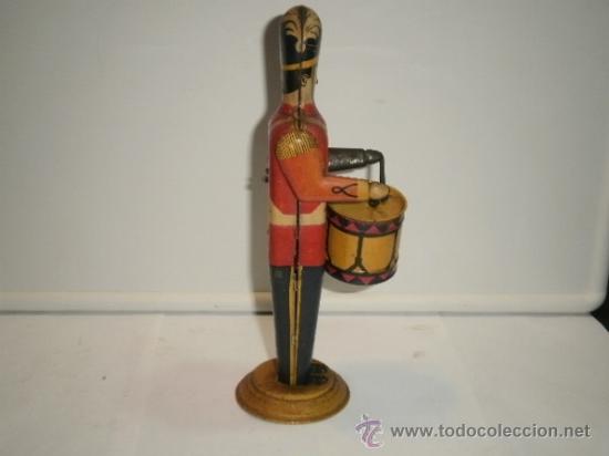 Juguetes antiguos de hojalata: TAMBORILERO DE RICO - Foto 2