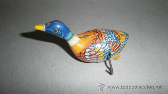 Juguetes antiguos de hojalata: PATO - Foto 1