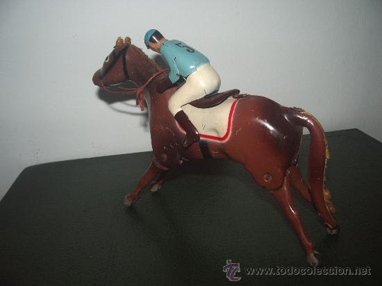 Juguetes antiguos de hojalata: JOCKEY de PAYA. - Foto 3