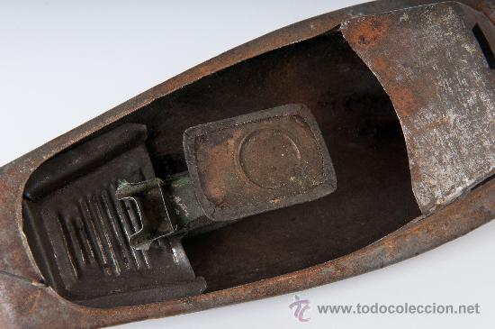 Juguetes antiguos de hojalata: BARCA DE HOJALATA - Foto 2