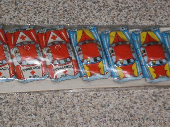 Juguetes antiguos de hojalata: BLISTER CON 10 MICRO COCHES DE CHAPA MARCA HEDI . 2 MODELOS . - Foto 2