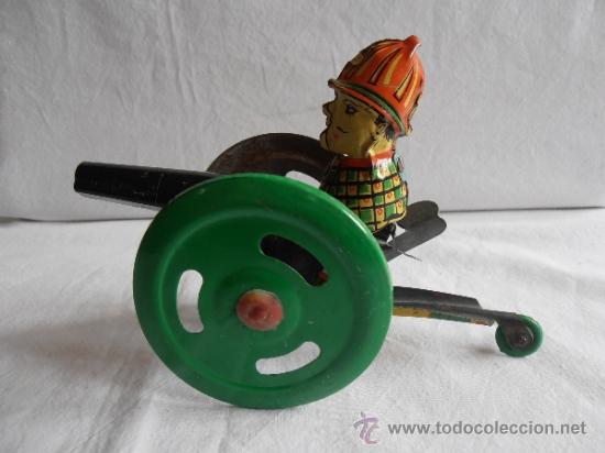 Juguetes antiguos de hojalata: CA&Ntilde;ON DE HOJALATA - Foto 7