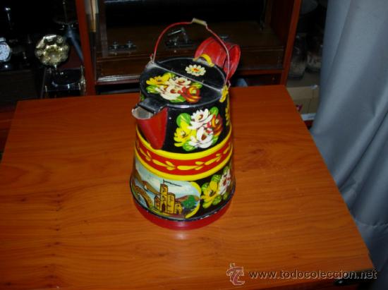 Juguetes antiguos de hojalata: Jarra de juguete - Foto 13