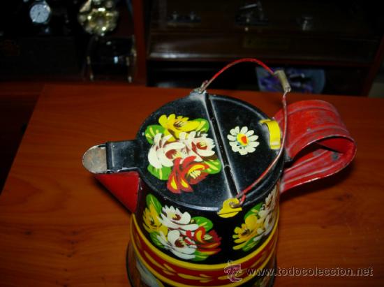 Juguetes antiguos de hojalata: Jarra de juguete - Foto 7