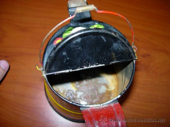Juguetes antiguos de hojalata: Jarra de juguete - Foto 6