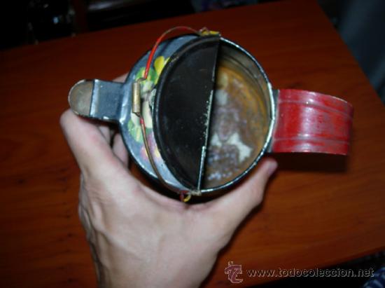 Juguetes antiguos de hojalata: Jarra de juguete - Foto 5