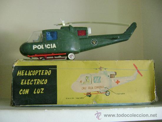 Juguetes antiguos de hojalata: HELICOPTERO DE JYESA - Foto 1
