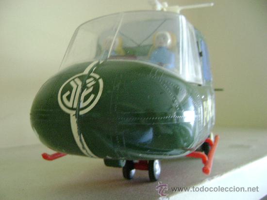 Juguetes antiguos de hojalata: HELICOPTERO DE JYESA - Foto 3