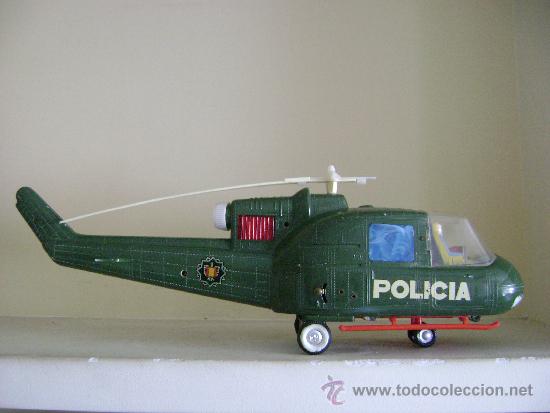 Juguetes antiguos de hojalata: HELICOPTERO DE JYESA - Foto 4