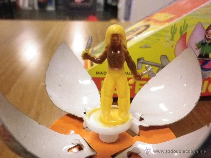Juguetes antiguos de hojalata: Jefe indio de Molto - Foto 4