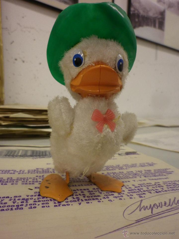Juguetes antiguos de hojalata: El pato vaquero - Foto 2