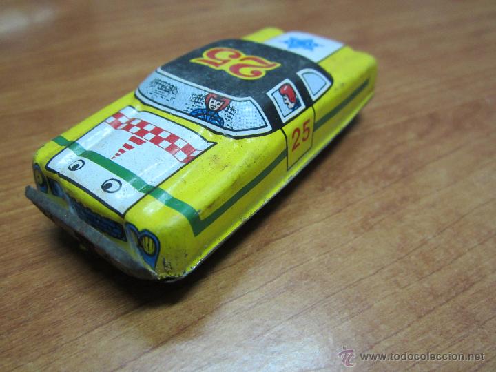 Juguetes antiguos de hojalata: antiguo coche de hojalata - Foto 1