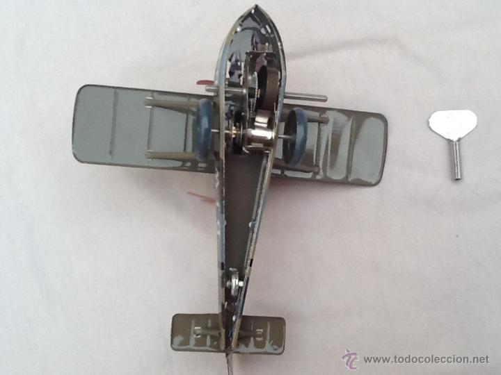 Juguetes antiguos de hojalata: Hidroavi&oacute;n de hojalata - Foto 6