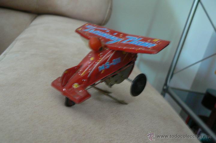 Juguetes antiguos de hojalata: AVION DE HOJALATA - Foto 1