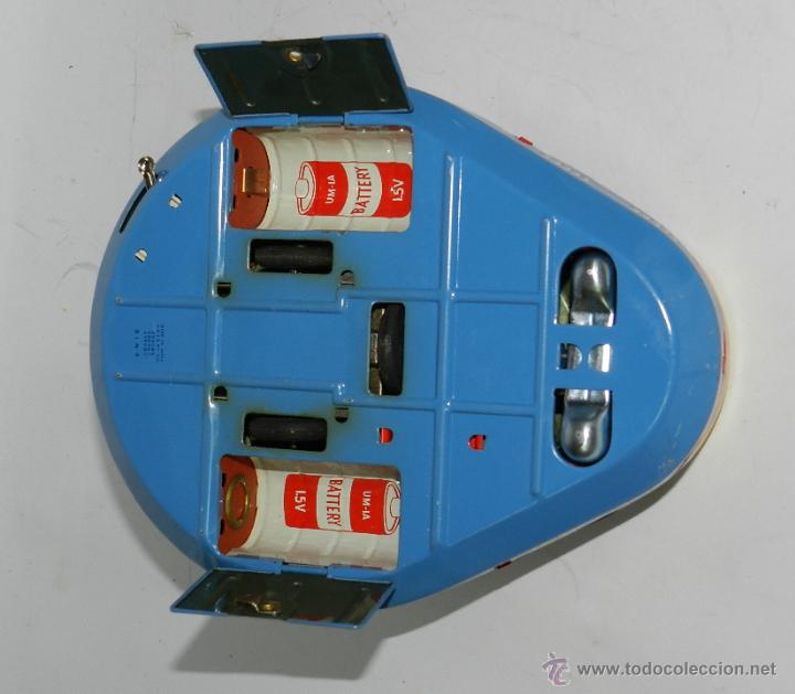 Fridge Locker Magnet Cragstan Vintage Toy Satellite Outer Space Survey Ship 