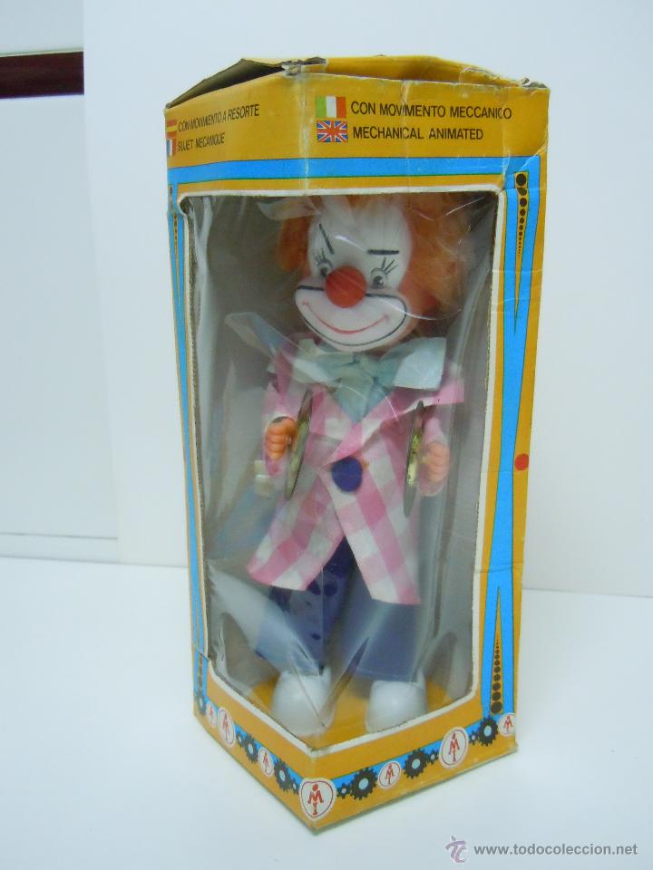 Juguetes antiguos de hojalata: PAYASO ANTIGUO DE CUERDA - Foto 1