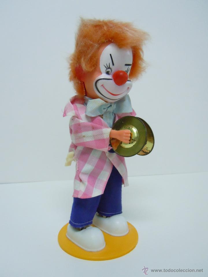 Juguetes antiguos de hojalata: PAYASO ANTIGUO DE CUERDA - Foto 4