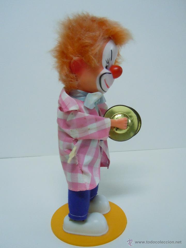 Juguetes antiguos de hojalata: PAYASO ANTIGUO DE CUERDA - Foto 5