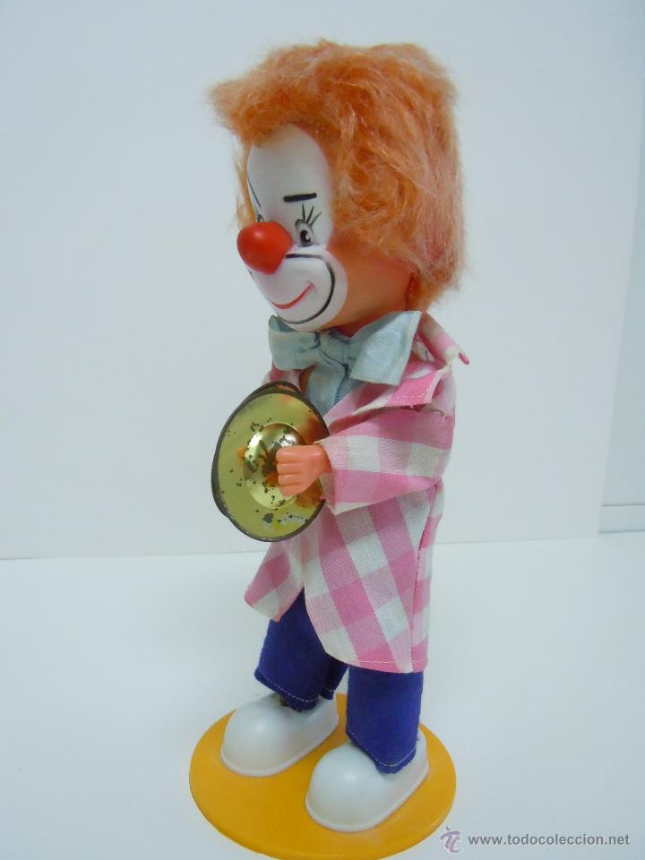 Juguetes antiguos de hojalata: PAYASO ANTIGUO DE CUERDA - Foto 7