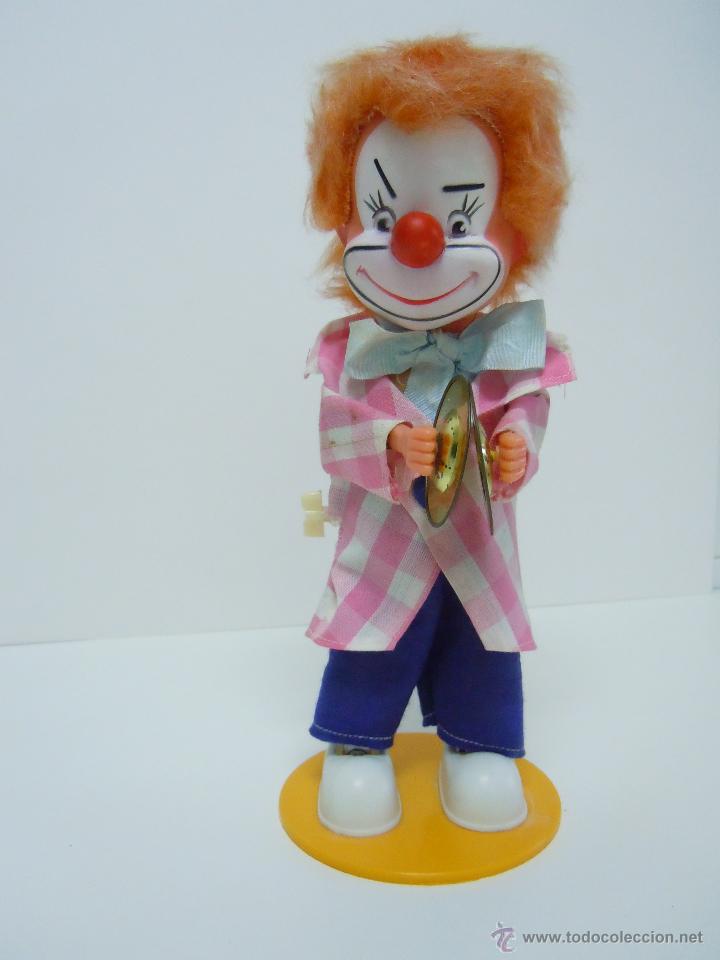 Juguetes antiguos de hojalata: PAYASO ANTIGUO DE CUERDA - Foto 8