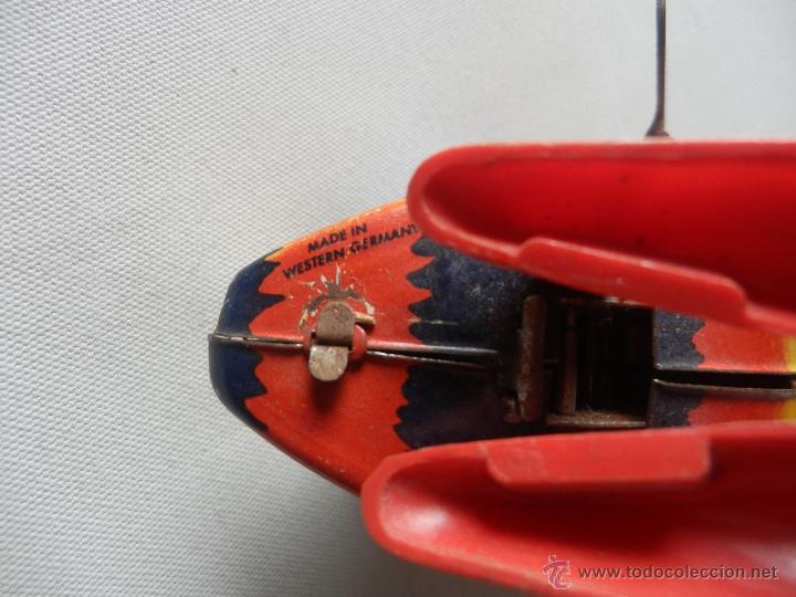 Juguetes antiguos de hojalata: JUGUETE A CUERDA DE TUCAN - Foto 4