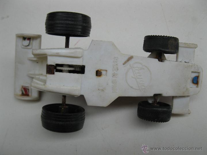 Juguetes antiguos de hojalata: COCHE F&Oacute;RMULA 1 DE LA MARCA PAYVA. - Foto 4