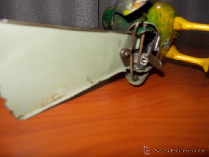 Juguetes antiguos de hojalata: Pajaro cantor de hojalata - Foto 15