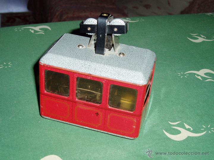 Juguetes antiguos de hojalata: Funicular Alem&aacute;n Hojalata Escala 0 - Foto 2