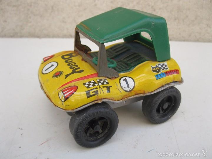 Juguetes antiguos de hojalata: COCHE BUGGY DE LA MARCA PAYVA. - Foto 1